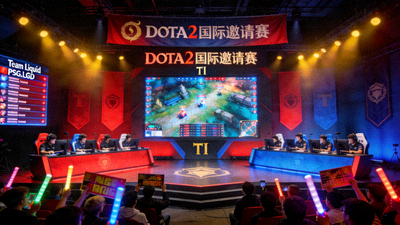 DOTA2国际邀请赛比赛现场